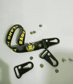 cetak gantungan kunci lanyard 2 sisi bahan tissue