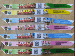 tiket gelang qrcode