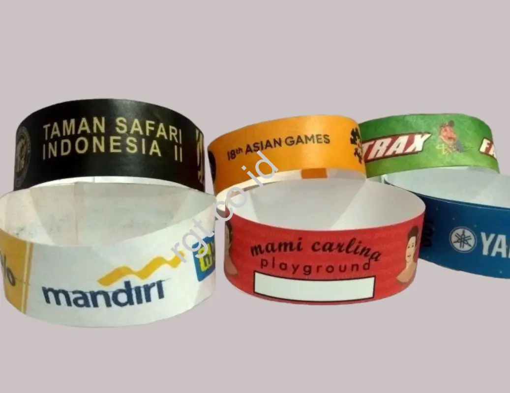 tiket gelang tyvex