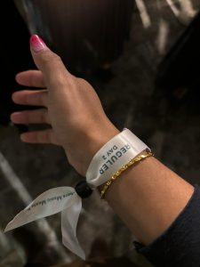 tiket gelang satin