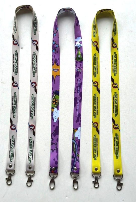 Lanyard 2 dua pengait